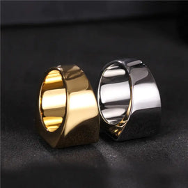 Signet Black Stone Rings for Men