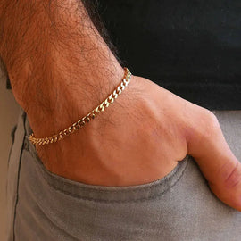 Men's Curb Chain Bracelet