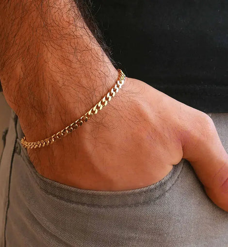 Men's Curb Chain Bracelet