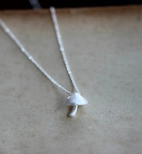 Mushroom Necklace