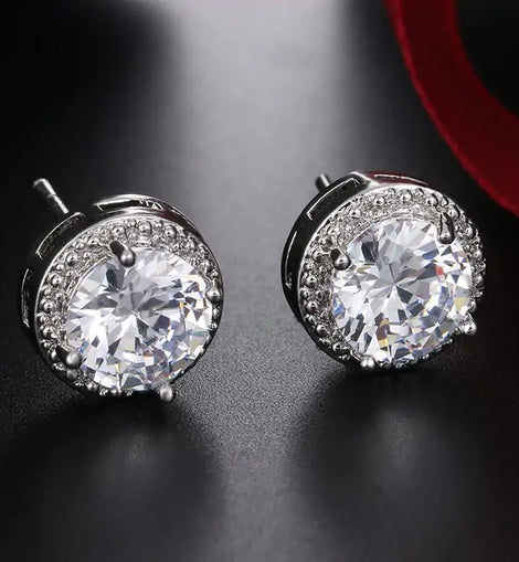 Crown Stud Earrings