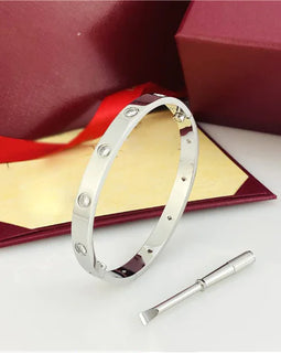 Circle Bracelet with Lock